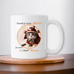 MUG Chat Mouraï 01