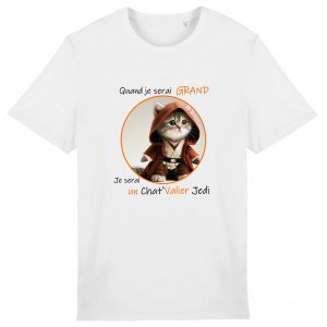 TShirt Unisexe - Chat Valier Jedi - Vador