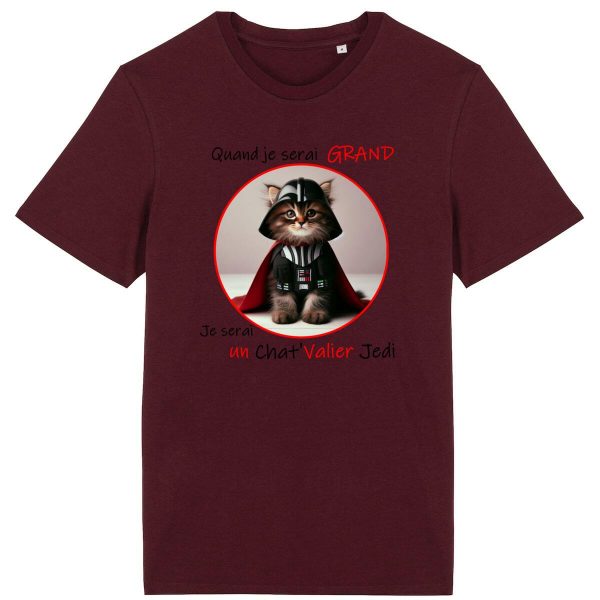 TShirt Unisexe - Chat Valier Jedi - Vador