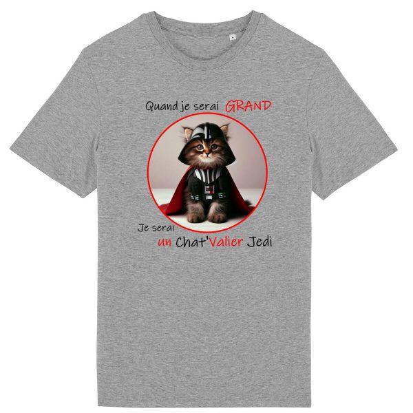 TShirt Unisexe - Chat Valier Jedi - Vador