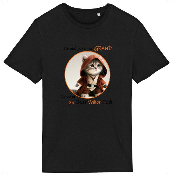 TShirt Unisexe - Chat Valier Jedi - Vador