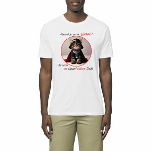 TShirt Unisexe - Chat Valier Jedi - Vador