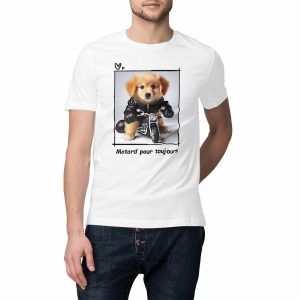 Tee Shirt Unisexe - Motard Pour toujours